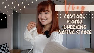 Vlog Miam facut Vinted  Unboxing Notino  Cum alcatuiesc o tinuta [upl. by Won596]