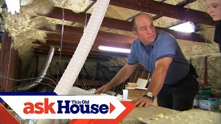 How to Install a WholeHouse Dehumidifier  Ask This Old House [upl. by Akinas]