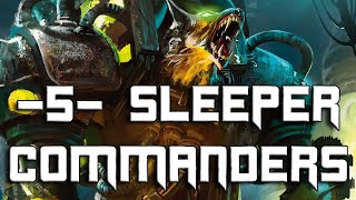 5 More Sleeper Commanders [upl. by Willette27]