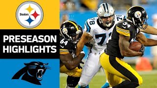 Steelers vs Panthers  NFL Preseason Week 4 Game Highlights [upl. by Yevad]