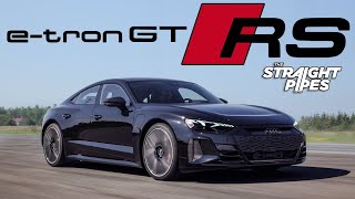 The ONLY Good Electric Car For Rich People 2023 Audi RS etron GT Review [upl. by Yance]