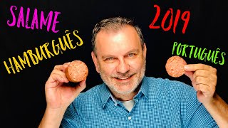 SALAME ARTESANAL HAMBURGUES DEFUMADO  2019  COMO FAZER  CHARCUTARIA CASA DI PUCCI [upl. by Lalise]