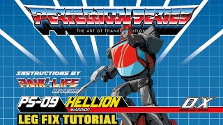 Ocular Max Hellion Leg Fix Tutorial [upl. by Hawger]