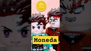 Moneda tanjiro kimetsunoyaiba anime demonslayer nezuko memes lego stopmotion demonslayer [upl. by Anen]