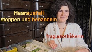 Haarausfall stoppen und behandeln Beratung aus der Apotheke [upl. by Atnuahsal25]