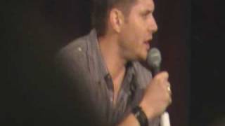 Jensen Ackles Panel  IntroVancouver FIlmingGhost Surfer  1  Van Con 09 [upl. by Fronia]