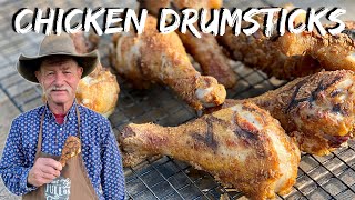 Cheap Eats  Crispy Baked Chicken Drumsticks [upl. by Laden633]