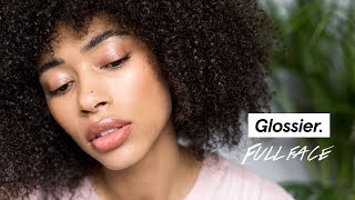 Full Face of Glossier  Oily Skin [upl. by Martino]