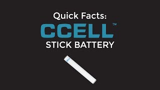 Quick Facts CCELL Stick Battery [upl. by Kursh]