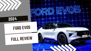 NEW 2024 Ford EVOS Hybrid Luxury Car Exterior Interior Details [upl. by Jazmin]