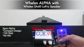 For Sale Whelen Alpha w Jumper  Code91 [upl. by Yanej]