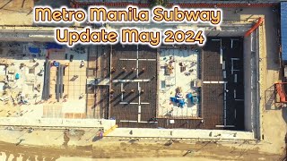 Metro Manila Subway Update May 2024 [upl. by Culosio806]