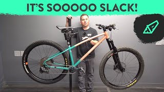 The Slackest Bike Ive Reviewed Yet  Scharen Cycles DG A Hardcore Hardtail Handbuilt in Ashland OR [upl. by Minnnie]