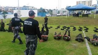 EFP quotLa Deliciaquot  Instrucción a los Aspirantes a Policía durante su reclutamiento [upl. by Artekal]