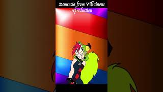 Demencia from Villainous reproductionヴィラーノスからディメンシア描いてみた！ Shorts [upl. by Airotel]