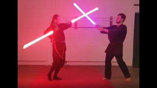 Lightsaber Staff basics [upl. by Htebasyle]