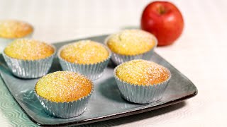 Saftige APFELMUSMUFFINS  schnell gebacken [upl. by Ardisi]