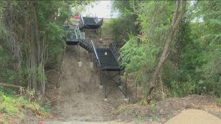 Stairway connecting Ann Morrison Park to the Boise Bench almost complete [upl. by Ribal766]