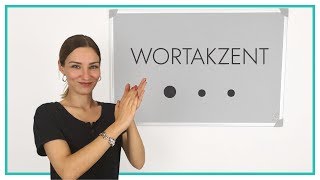 Betonung  Der Wortakzent im Deutschen Grundlagen [upl. by Elinor]