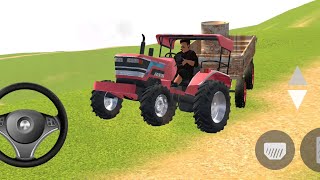 Indian Tractor Driving 3D गाड़ी वाला गेम  अच्छा गेम खेलने वाला Tractor Gameplay  indian game 1896 [upl. by Charbonneau]