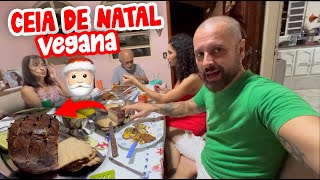 VOCÊ NÃO VAI ACREDITAR NESSA CEIA DE NATAL VEGANA DAILY VLOG [upl. by Samp]