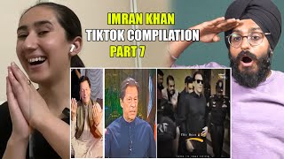 Indian Reaction to Imran Khan Tiktok Videos  PTI  Raula Pao [upl. by Attolrac]