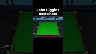 John Higgins Best Shots snooker snookermoments [upl. by Jedthus]