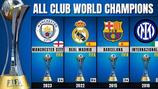 FIFA Club World Cup Winners 1960  2023 [upl. by Weil]