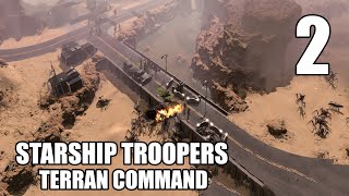 THE DIFFICULTY IS STARTING TO RISE UP  Starship Troopers Terran Command [upl. by Lucienne]