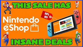 This New Nintendo Eshop Sale Has Insane Deals [upl. by Hallam]