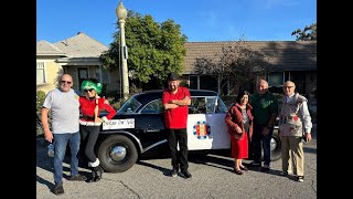 Gary Goltz amp Shotgun Tom Kelly in the 2023 Upland Christmas Parade [upl. by Siegfried864]