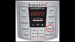 How to use Instant Pot as a Pressure Steamer [upl. by Onaireves980]