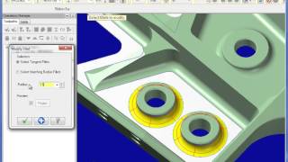 Whats New  Mastercam X7 Solid Fillet Modification [upl. by Olfe]