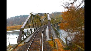 ★ 🇨🇭Cab ride along the Rhein Glattbrugg  Basel RB Switzerland 112018 [upl. by Sitrik106]