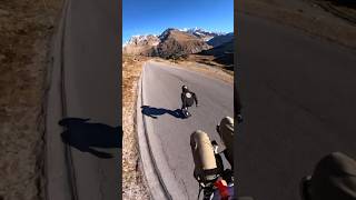 Crazy Speedflying meets Downhill Skate downhill speedflying goprohero13 h132024 [upl. by Stepha]