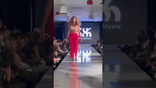 Tiffany Walks for Beverly Center clothing store quot8685quot this LAFW fashion lafw quot beautiful runway [upl. by Nobe]