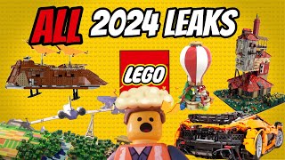 ALL 2024 LEGO LEAKS NEW amp UPDATED [upl. by Yecam]