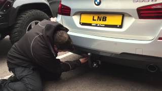 LNB Towbars Retractable Towbar Demostration [upl. by Jori]