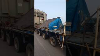 Heavy machinery transport on Indian roads logistics trasport indianroad [upl. by Anastos]