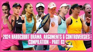 Tennis Hard Court Drama 2024  Part 03  Why Not Warning for the Tournament  Dirty Towels [upl. by Akirehc]