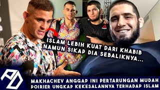 BEGINI RESPON DUSTIN POIRIER DI REMEHKAN ISLAM MAKHACHEV [upl. by Jovi6]