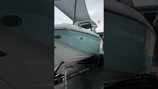 The Scarab 255 Open ID ❄️ boat boatlife boating jetboat [upl. by Namhcan]