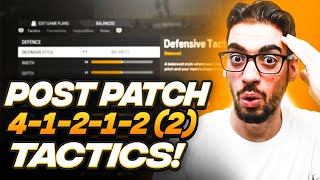 POST PATCH BEST META 412122 FORMATION amp CUSTOM TACTICS  FC 24 Ultimate Team [upl. by Amoakuh]