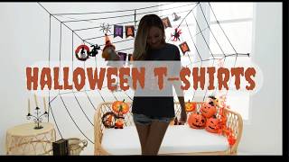 🎃 Halloween Tshirts for Women  Halloween Tshirt [upl. by Herodias]