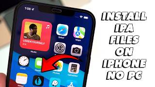 How to Install IPA File on iPhone Without Computer [upl. by Jackquelin876]