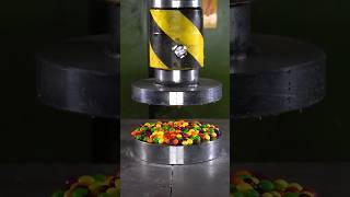 Candy Crush Vs 150 Ton Hydraulic Press Crushing 🍭🍬 shorts hydraulicpress satisfying candycrush [upl. by Eirellam80]