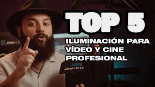 🎯 TOP 05 Productos de Iluminación para VÍDEO y CINE profesional [upl. by Lleroj]