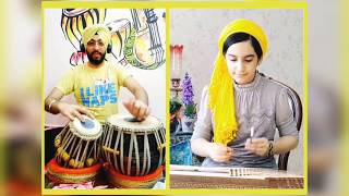 Iran santoor  Tabla with santoor  Instrumental music  Tablagram  Tara santoor [upl. by Aicercal47]