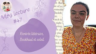 🤎 Vlog Lecture 47  Rentrée littéraire book haul et soleil [upl. by Morven]