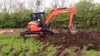 Molyneux Groundworks  5 ton Kubota [upl. by Cyrie]